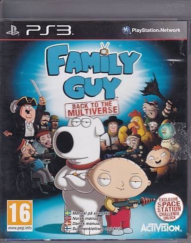 Family Guy Back to the Multiverse - PS3 (B Grade) (Genbrug)